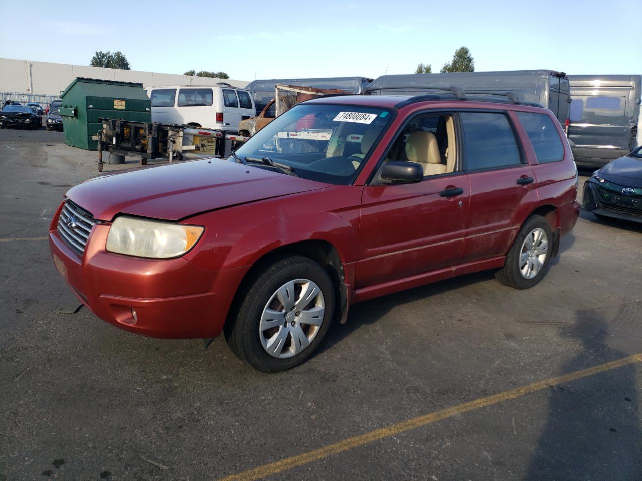 2008 Subaru Forester VIN JF1SG63638H701108
