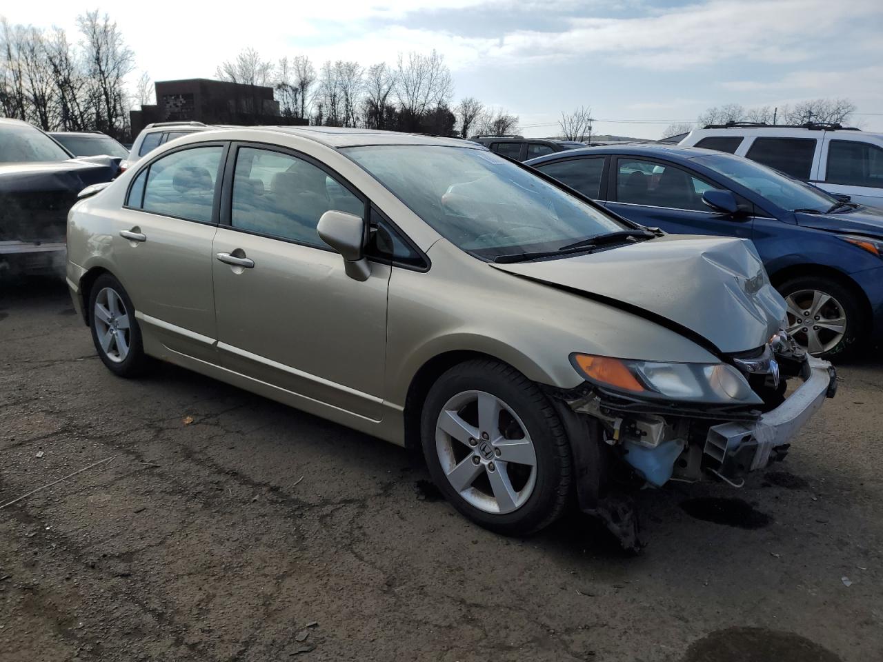 2007 Honda Civic VIN 1HGFA16817L024439 Copart auction photo, front end damage thumbnail 4