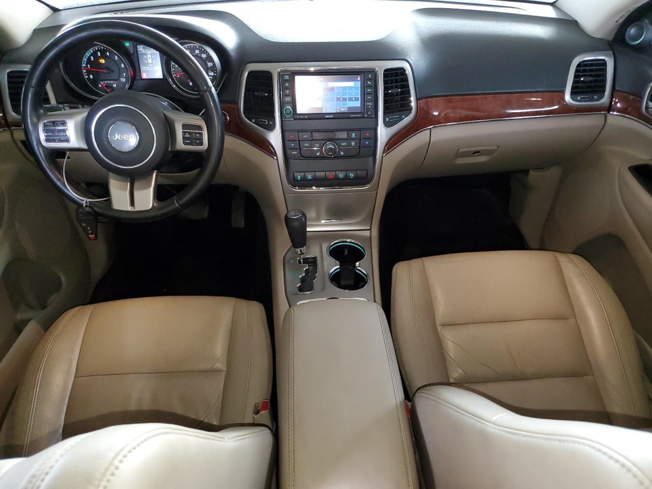 2012 Jeep Grand Cherokee VIN 1C4RJFBTXCC189998 Copart auction photo, front end damage thumbnail 8