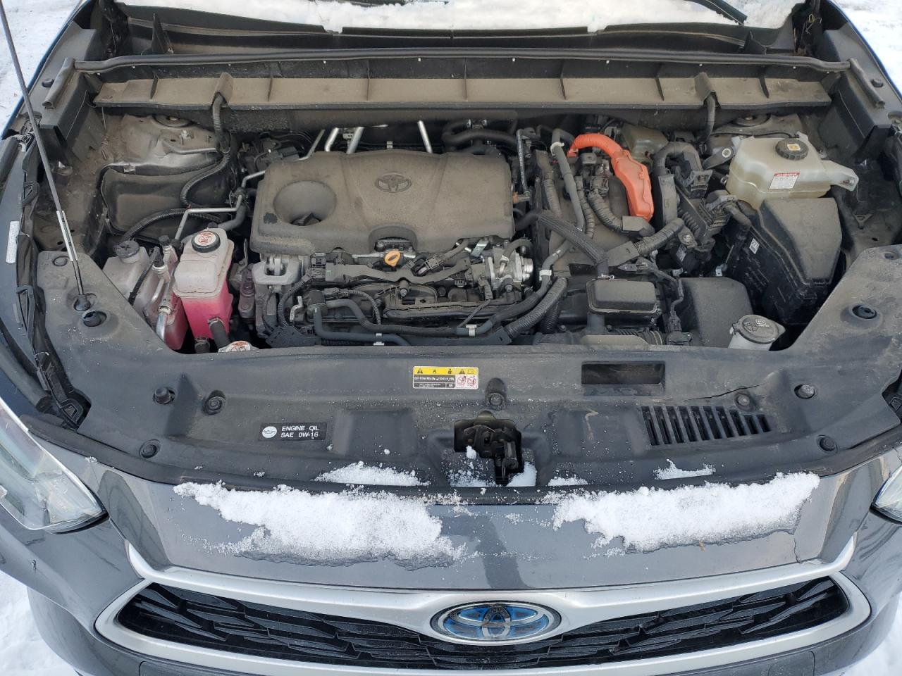 2022 Toyota Highlander VIN 5TDGBRCH1NS072747 Copart auction photo, side / rear end damage thumbnail 14