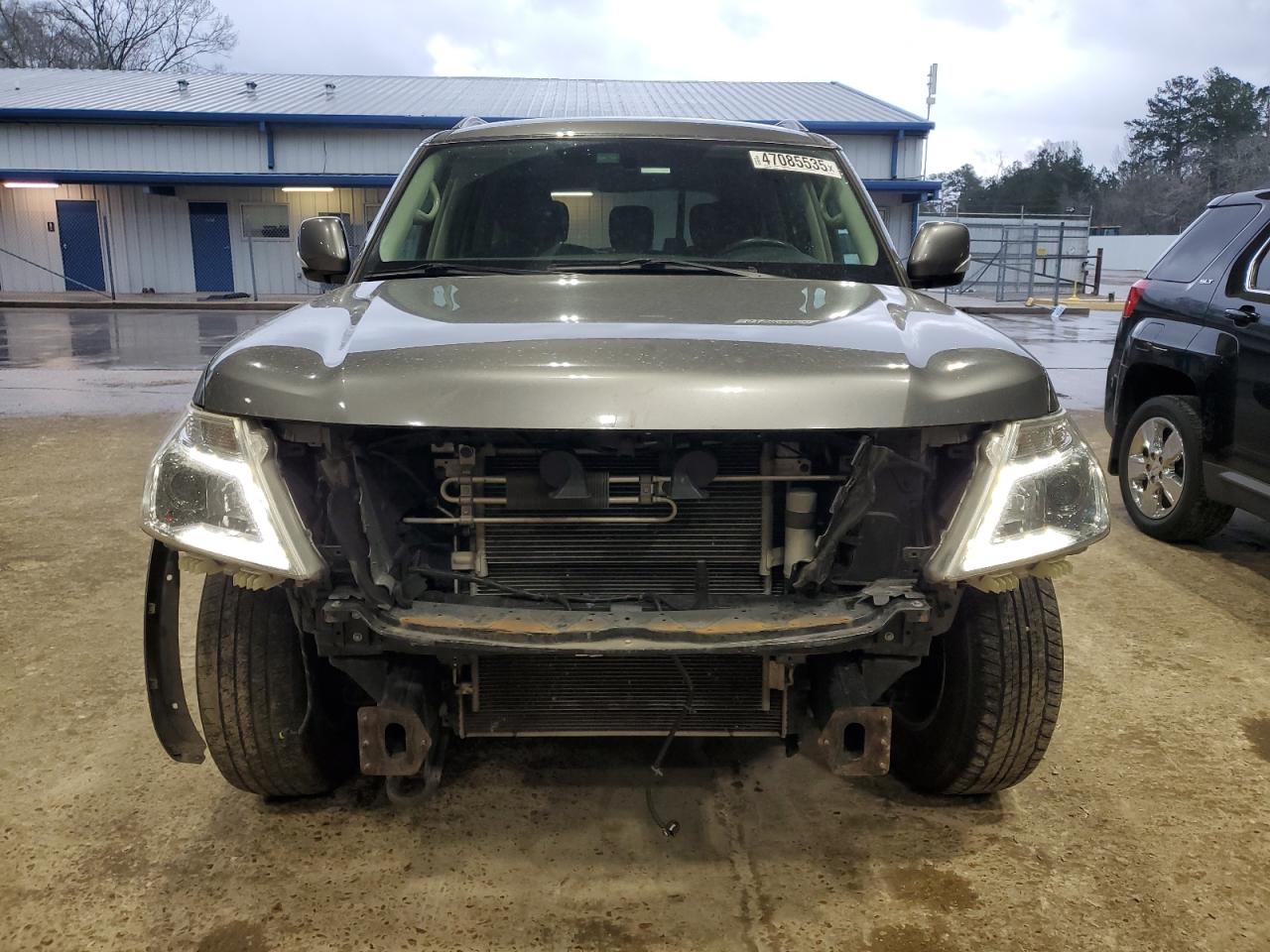 2019 Nissan Armada VIN JN8AY2ND5K9092455 Copart auction photo, front end / minor dent/scratches damage thumbnail 5