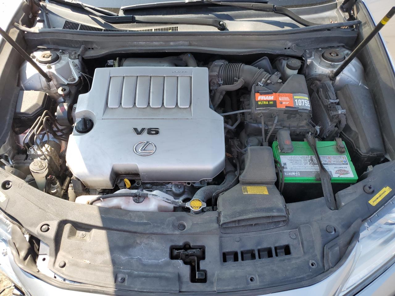 2014 Lexus ES VIN JTHBK1GG3E2101443 Copart auction photo, front end / undercarriage damage thumbnail 11