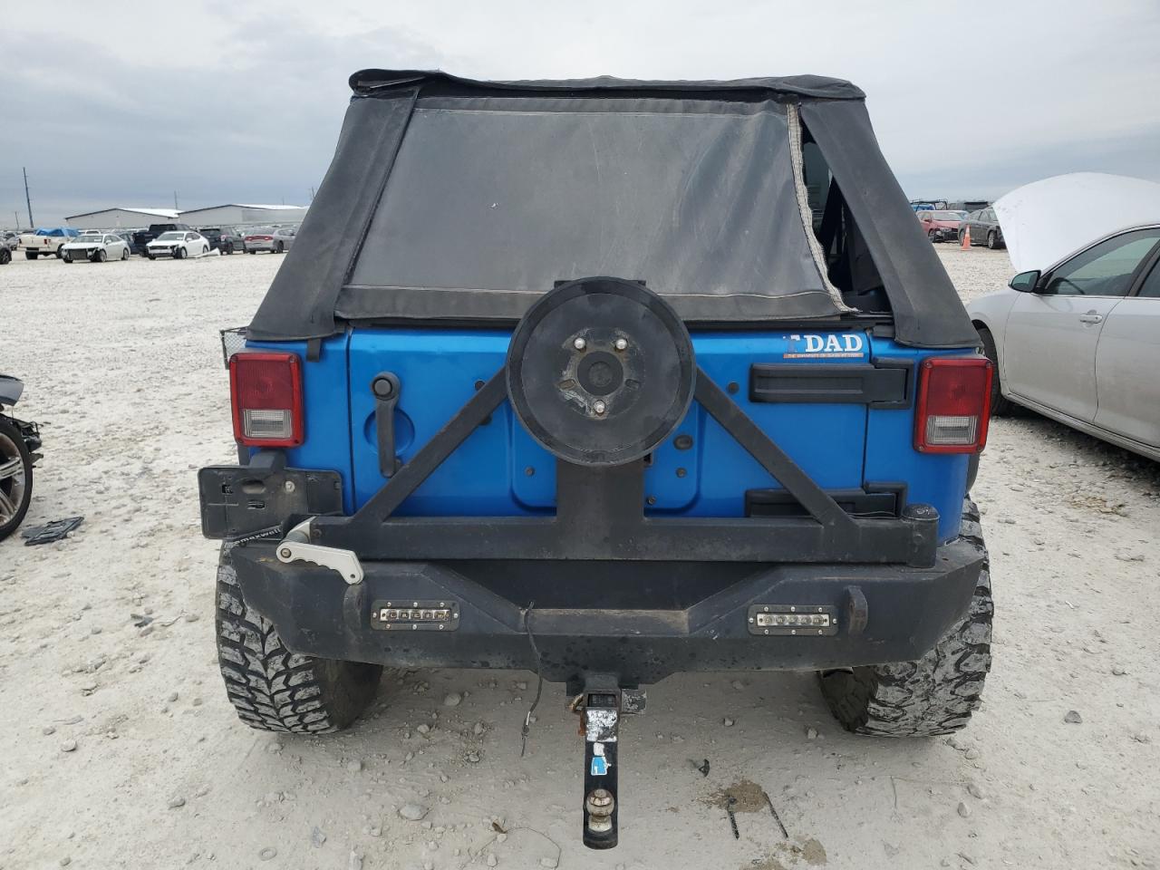 2015 Jeep Wrangler VIN 1C4BJWDG2FL730760 Copart auction photo, front end damage thumbnail 6