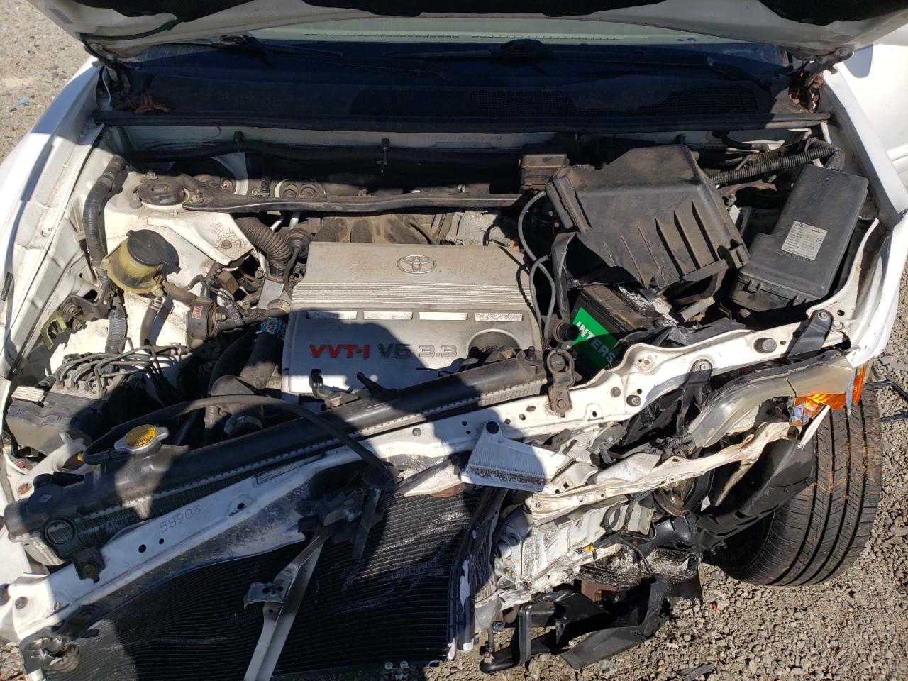 2004 Toyota Highlander VIN JTEEP21A940037506 Copart auction photo, front end / frame damage damage thumbnail 13