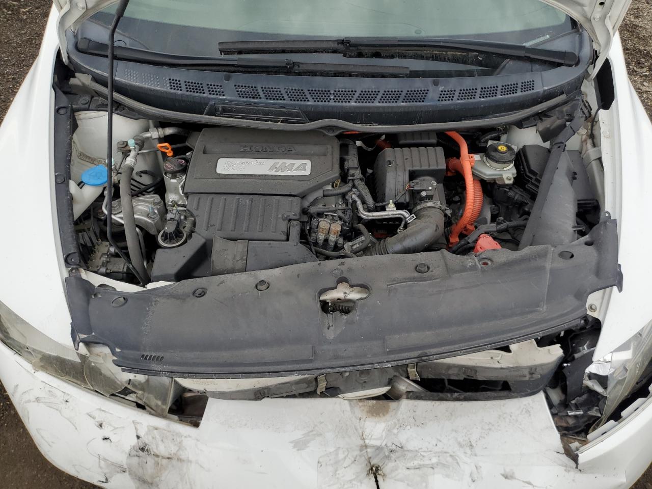 2007 Honda Civic VIN JHMFA36267S005556 Copart auction photo, front end damage thumbnail 11