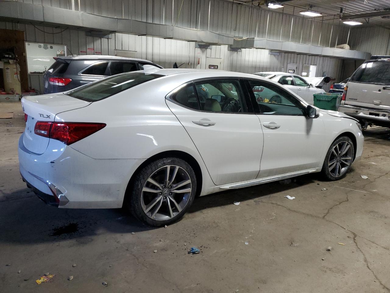 2020 Acura TLX VIN 19UUB2F42LA005153 Copart auction photo, front end damage thumbnail 3
