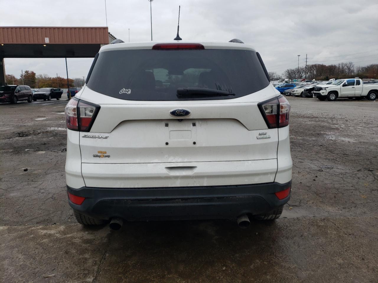 2018 Ford Escape VIN 1FMCU0GDXJUB70009 Copart auction photo, front end damage thumbnail 6