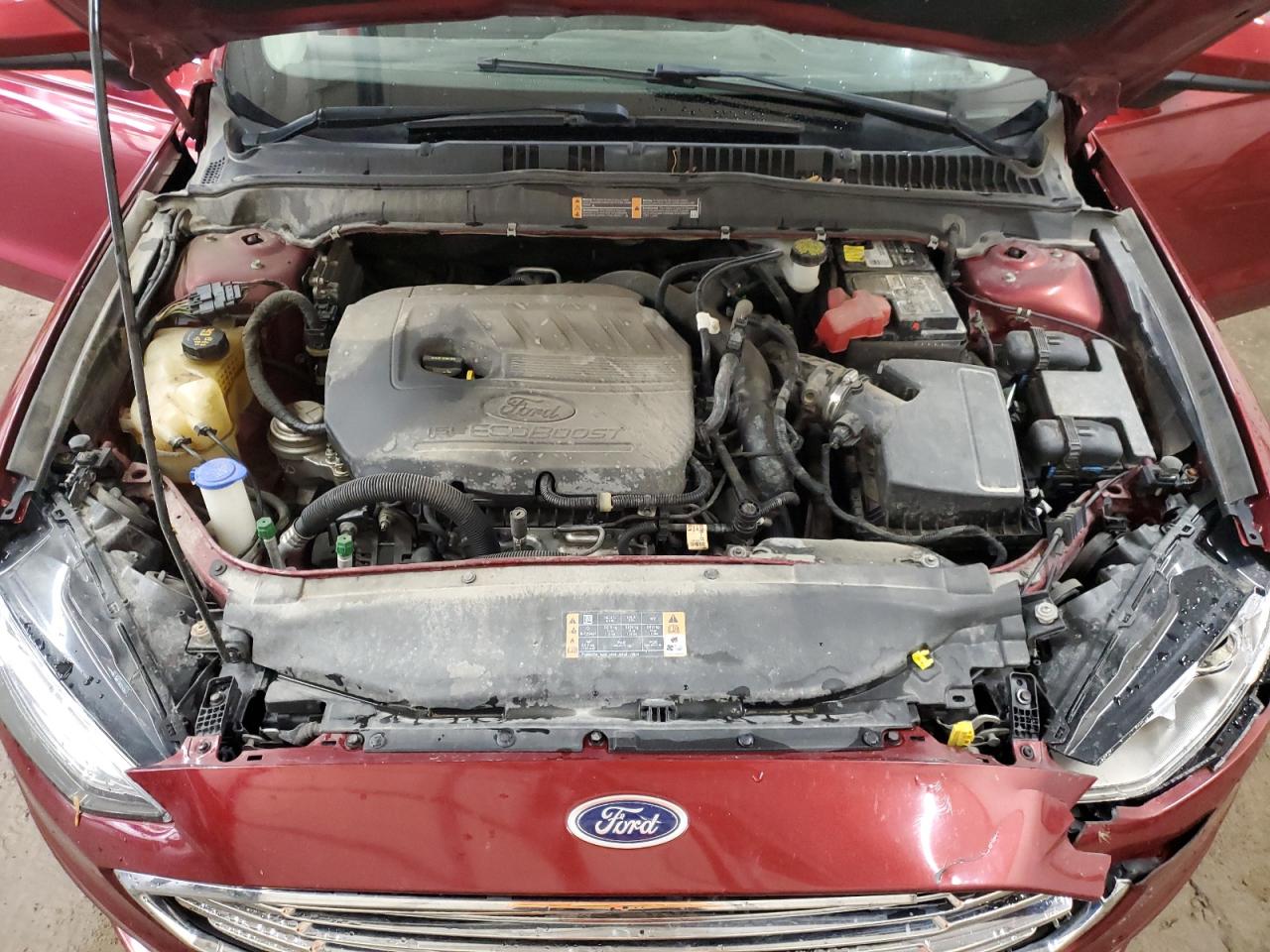 2017 Ford Fusion VIN 3FA6P0HD0HR241944 Copart auction photo, front end damage thumbnail 11