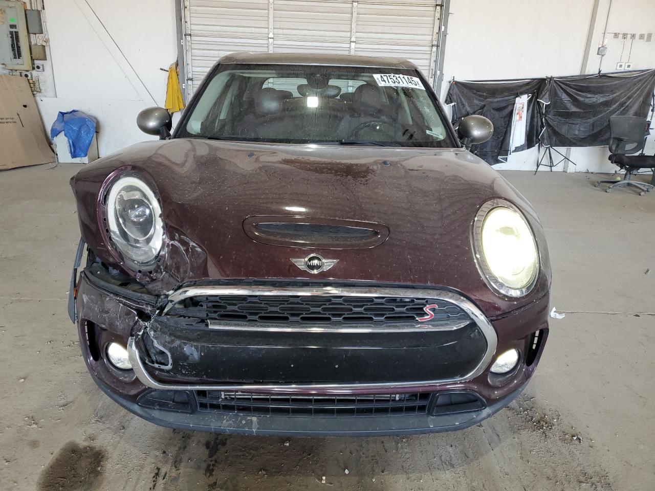 2017 MINI Cooper VIN WMWLU5C51H2E81656 Copart auction photo, front end / rear end damage thumbnail 5