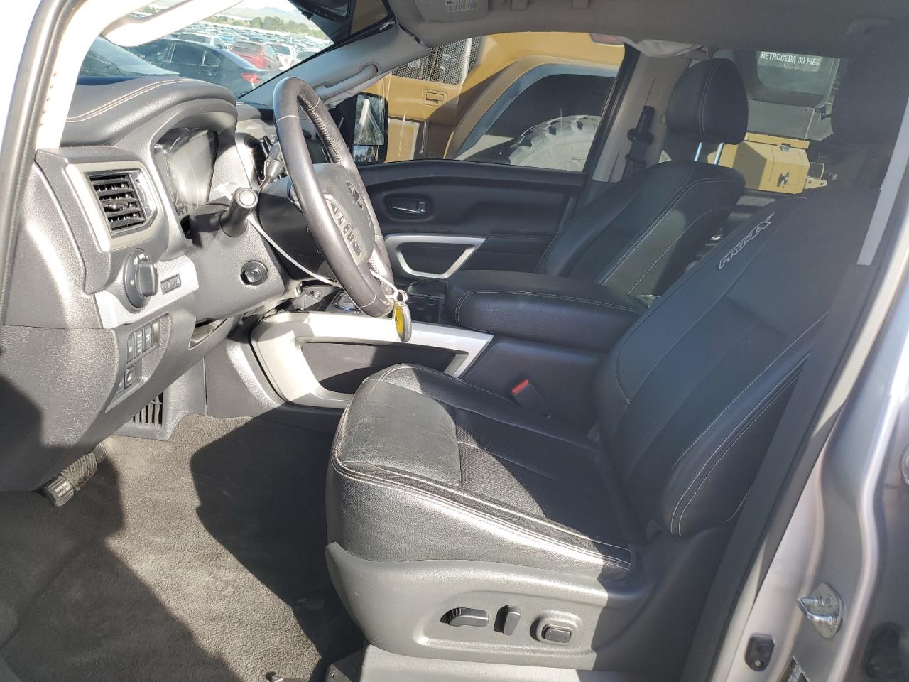 2018 Nissan Titan VIN 1N6AA1E55JN544717 Copart auction photo, side / rear end damage thumbnail 7