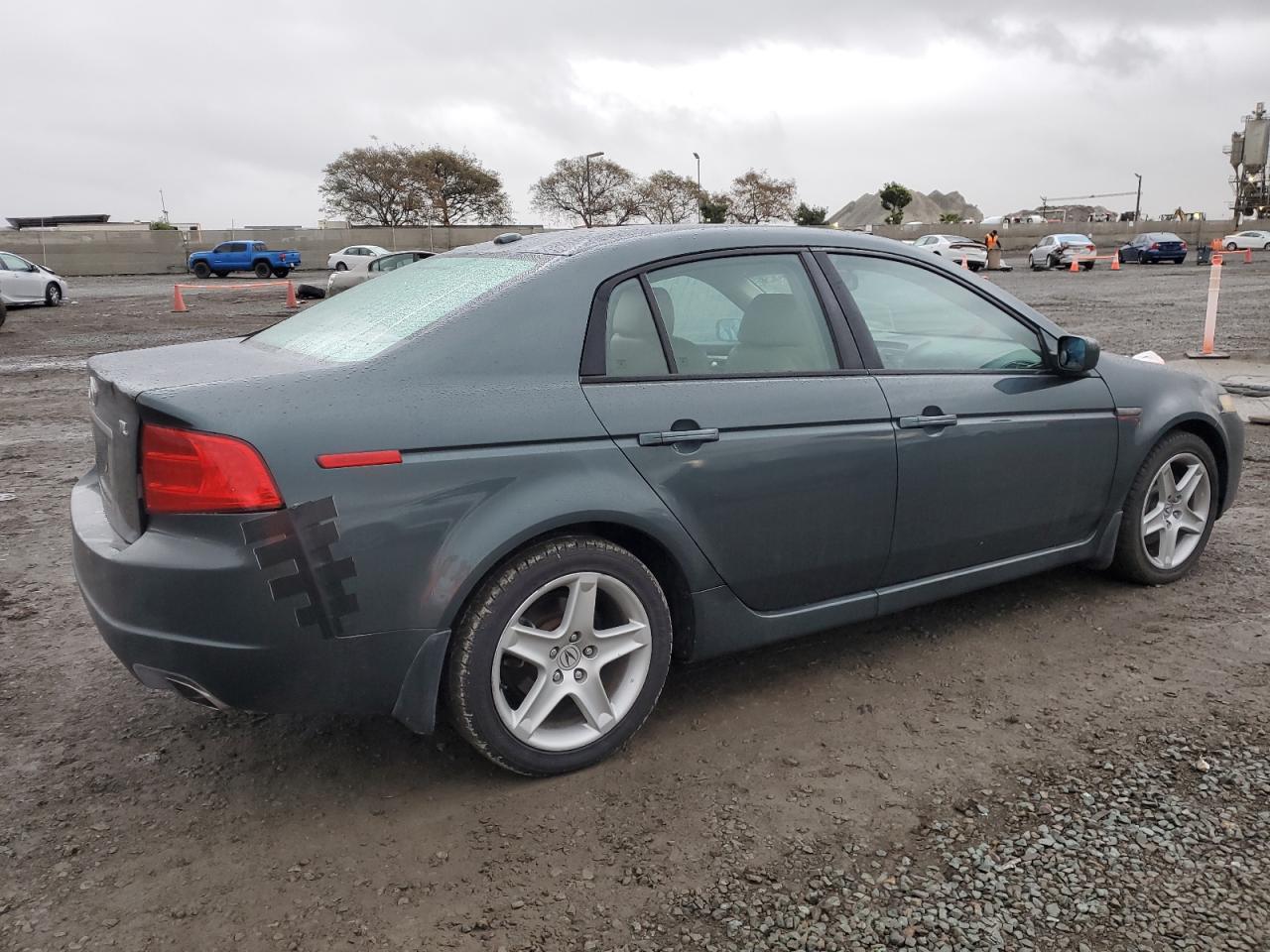2005 Acura TL VIN 19UUA66285A003936 Copart auction photo, rear end damage thumbnail 3