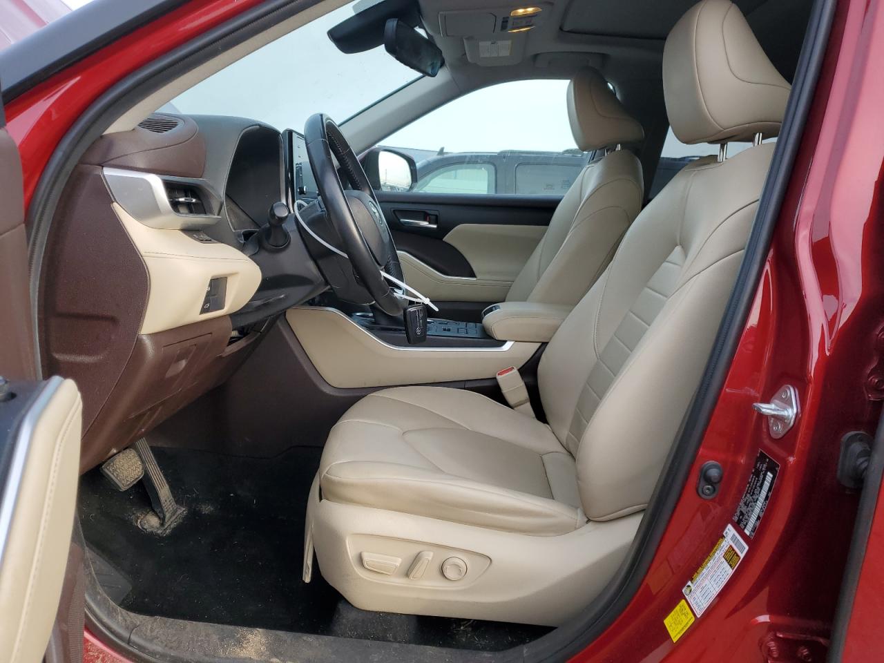 2020 Toyota Highlander VIN 5TDGZRBH7LS506678 Copart auction photo, rear end damage thumbnail 7