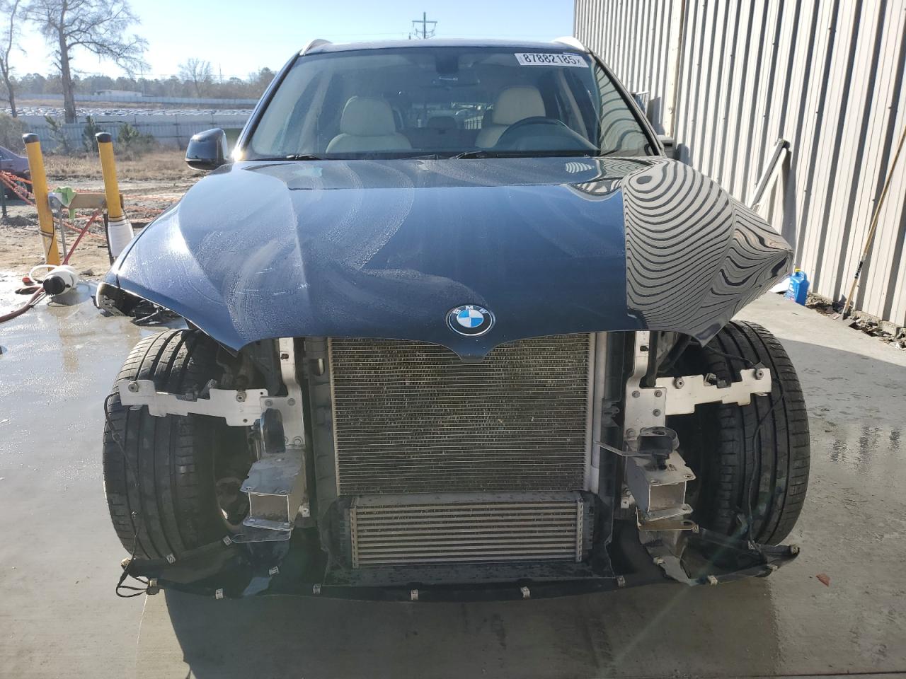 2015 BMW X5 VIN 5UXKR0C53F0K65654 Copart auction photo, front end damage thumbnail 5