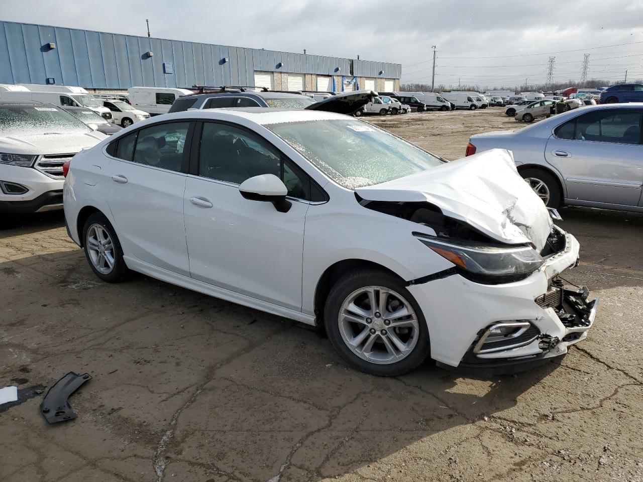 2017 Chevrolet Cruze VIN 1G1BE5SM8H7108952 Copart auction photo, front end damage thumbnail 4