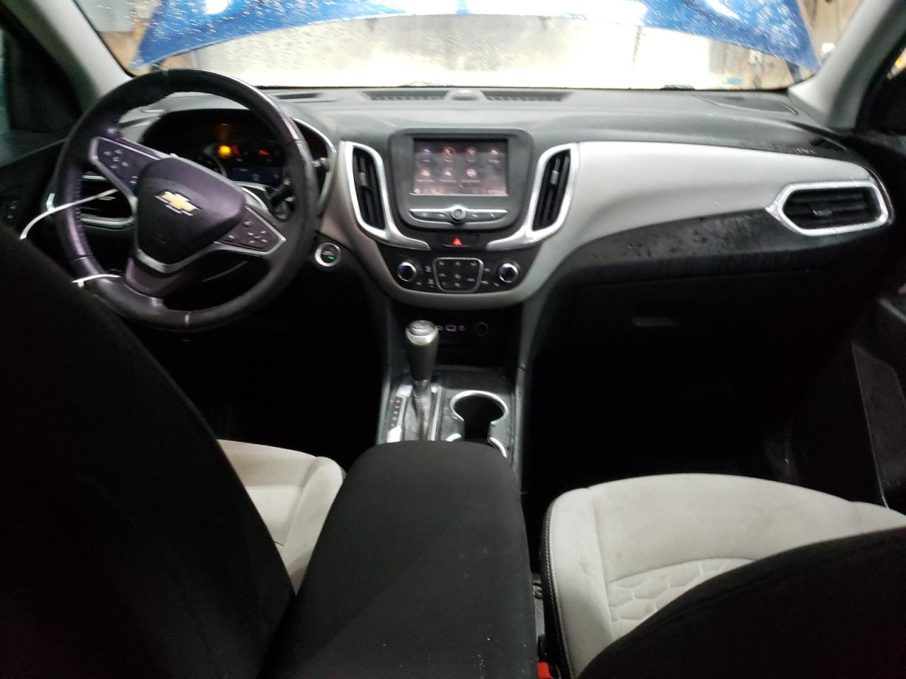 2020 Chevrolet Equinox VIN 3GNAXTEV7LL166763 Copart auction photo, front end / side damage thumbnail 8