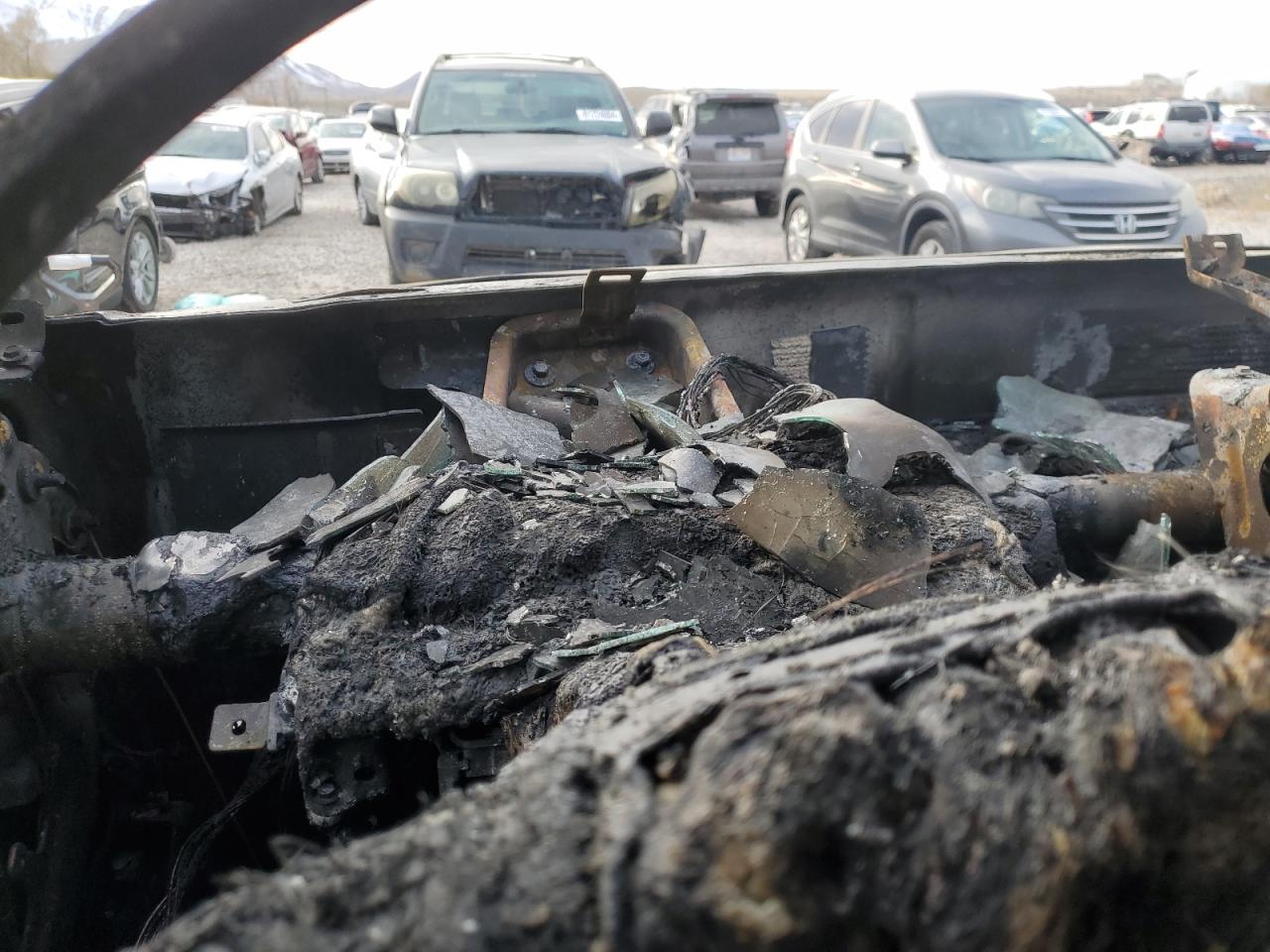 2010 Ford F350 VIN 1FTWW3BR6AEB31542 Copart auction photo, burn damage thumbnail 9