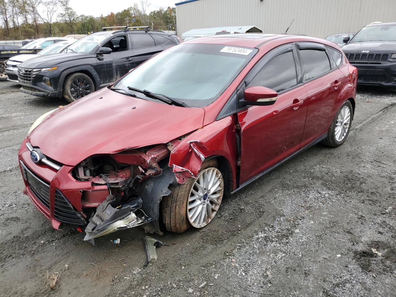 2014 Ford Focus VIN 1FADP3N29EL416424
