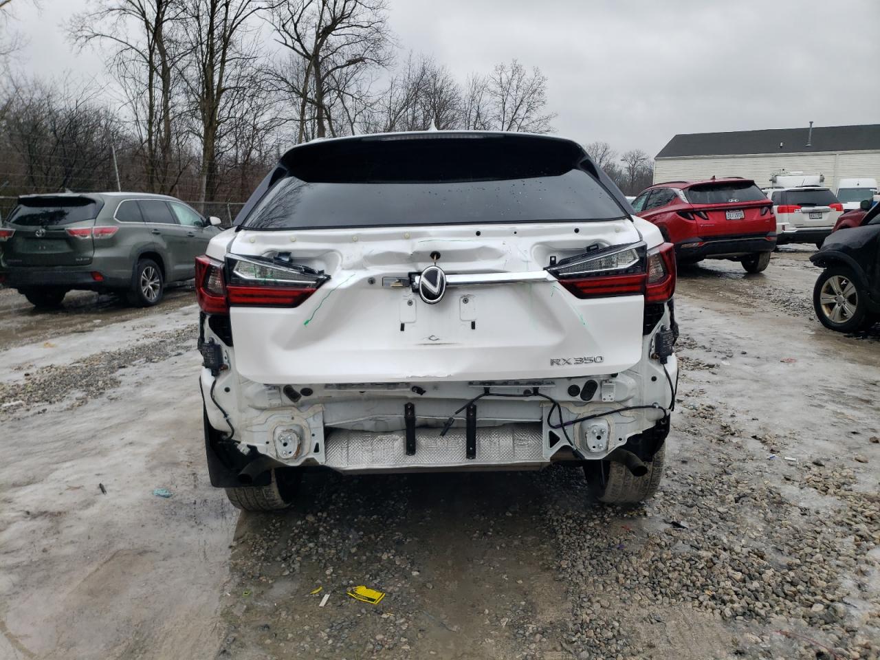2017 Lexus RX VIN 2T2ZZMCA3HC076690 Copart auction photo, rear end damage thumbnail 6