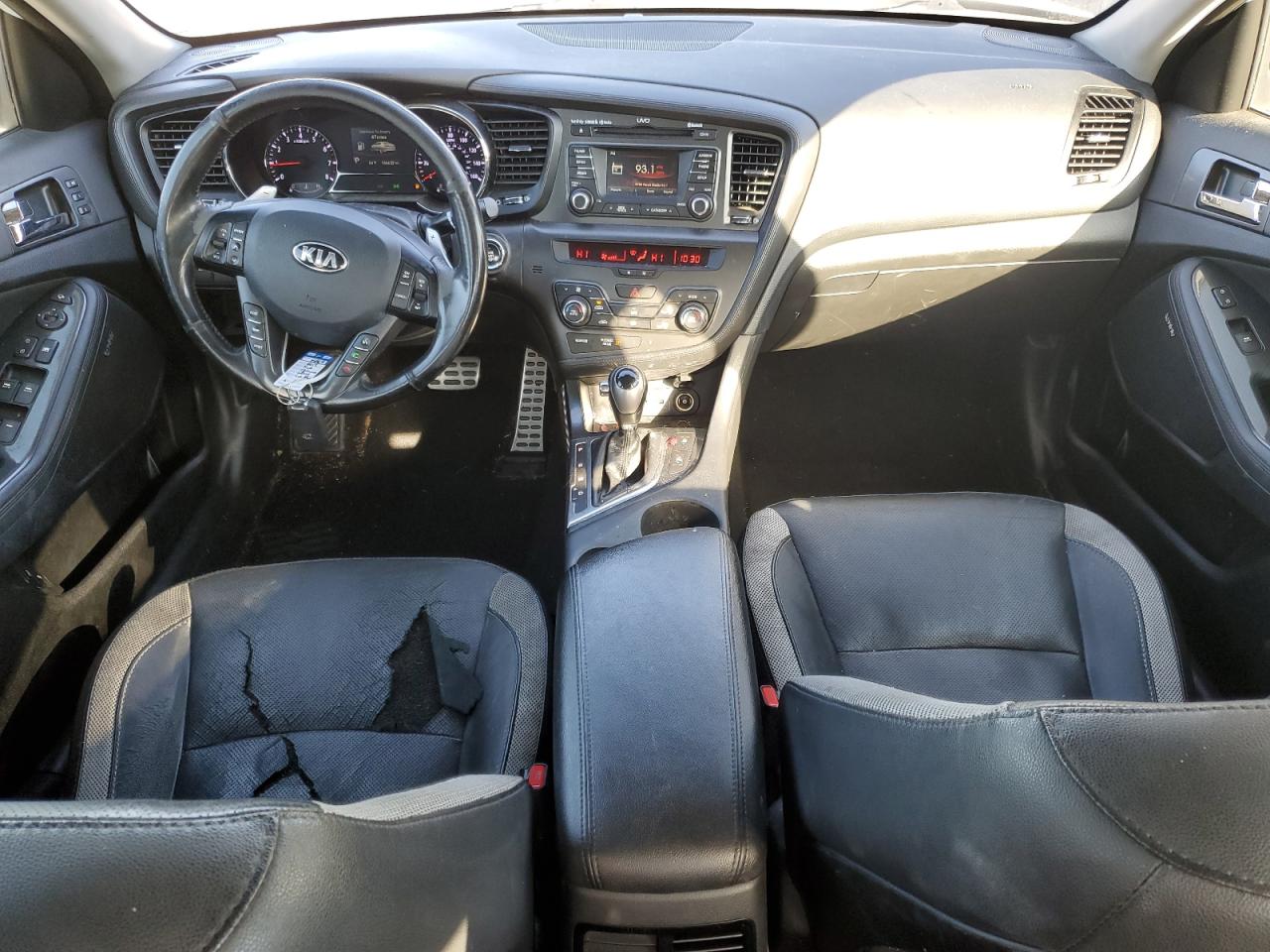 2013 KIA Optima VIN 5XXGR4A66DG125040 Copart auction photo, front end damage thumbnail 8