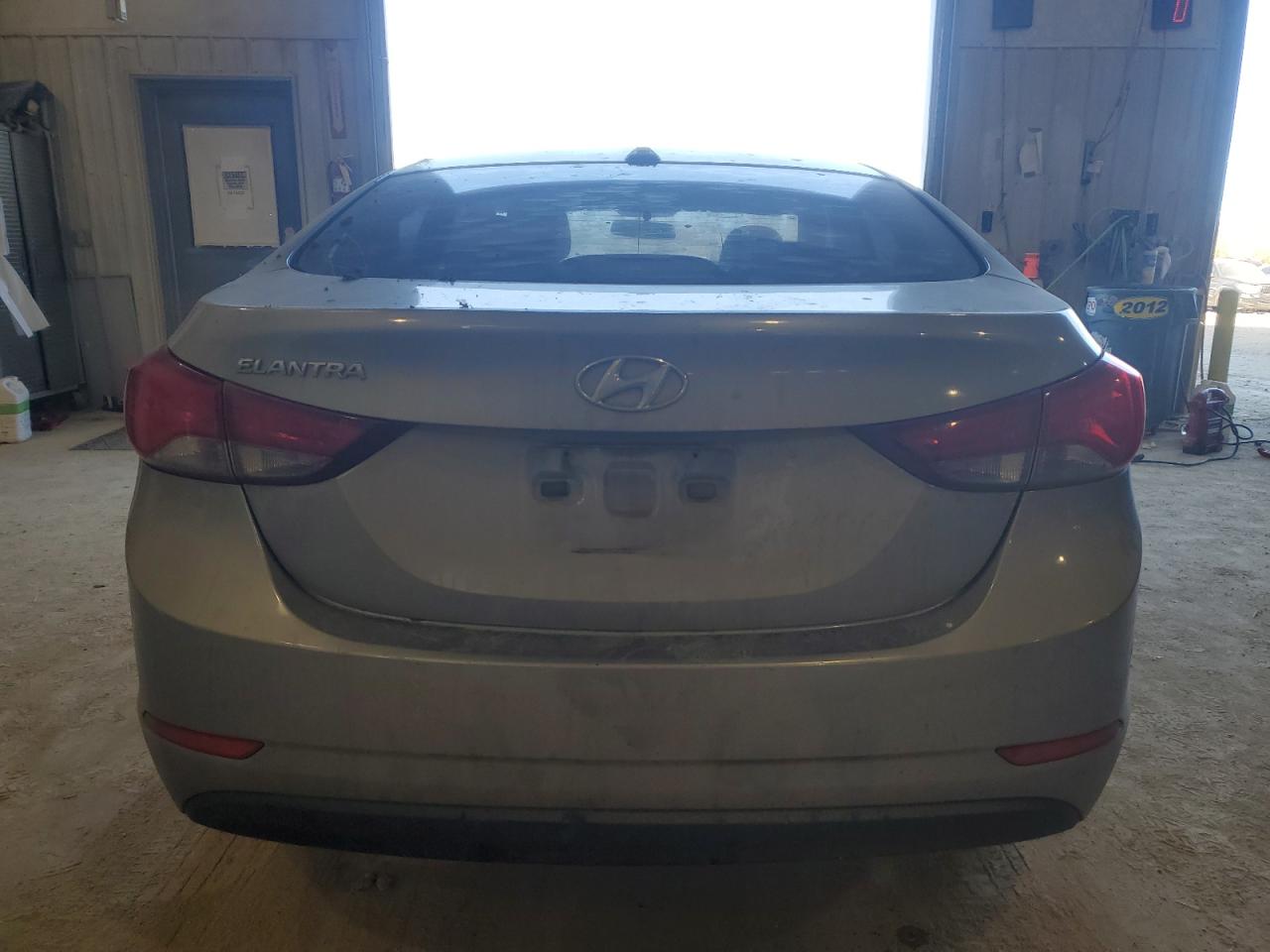 2016 Hyundai Elantra VIN 5NPDH4AE1GH734137 Copart auction photo, front end damage thumbnail 6