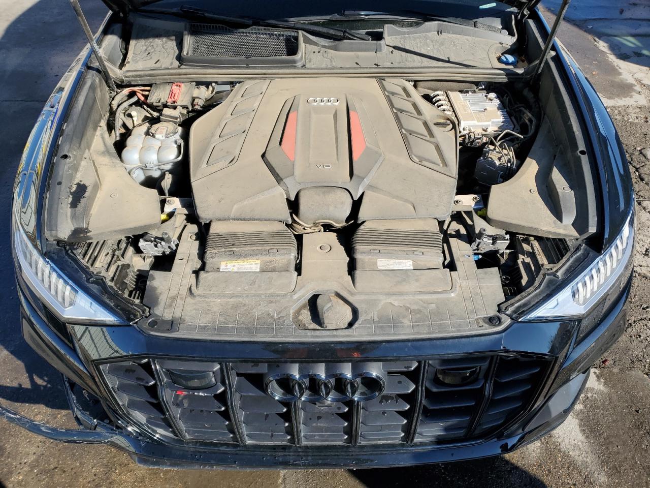 2023 Audi SQ8 VIN WA1AWBF13PD045137 Copart auction photo, front end / side damage thumbnail 12
