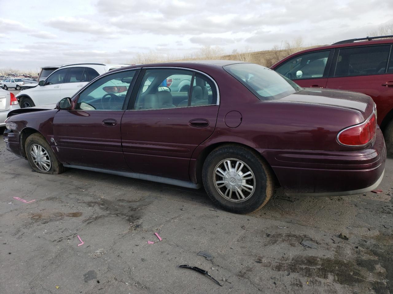 2004 Buick LeSabre VIN 1G4HR54K444171149 Copart auction photo, front end / hail damage thumbnail 2