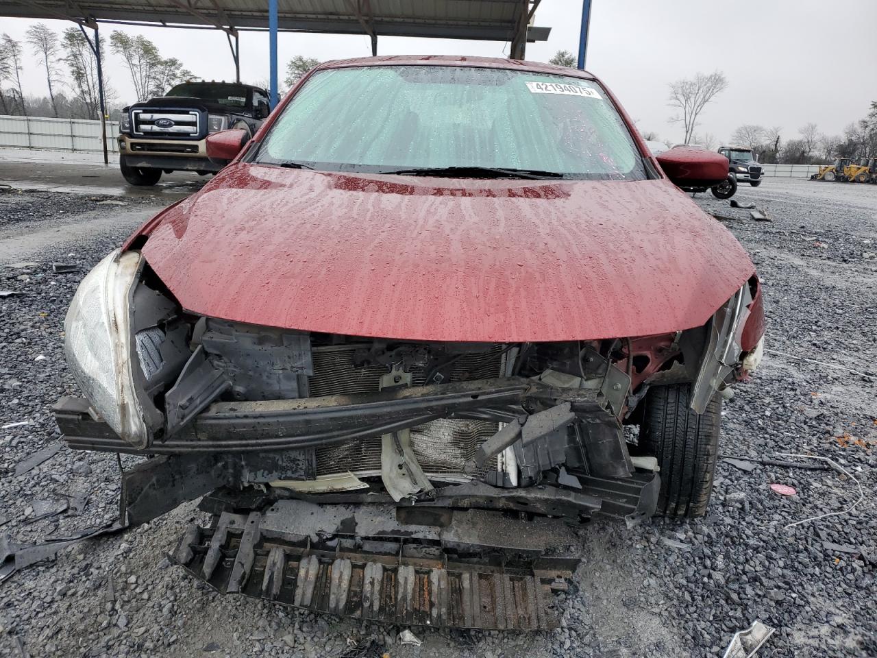 2015 Nissan Sentra VIN 3N1AB7AP9FL678568 Copart auction photo, front end / minor dent/scratches damage thumbnail 5