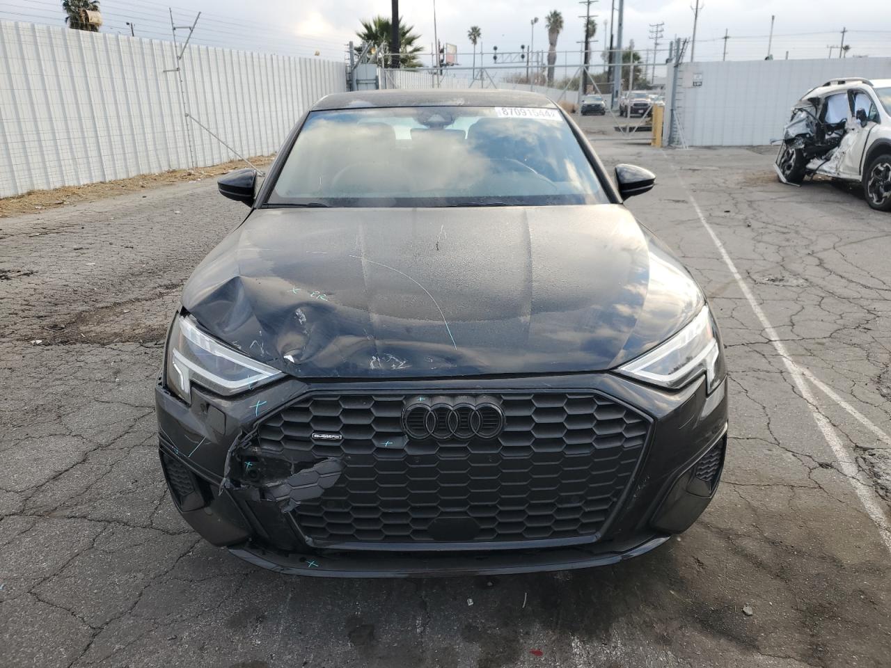 2024 Audi A3 VIN WAUHUDGY6RA084727 Copart auction photo, front end / minor dent/scratches damage thumbnail 5