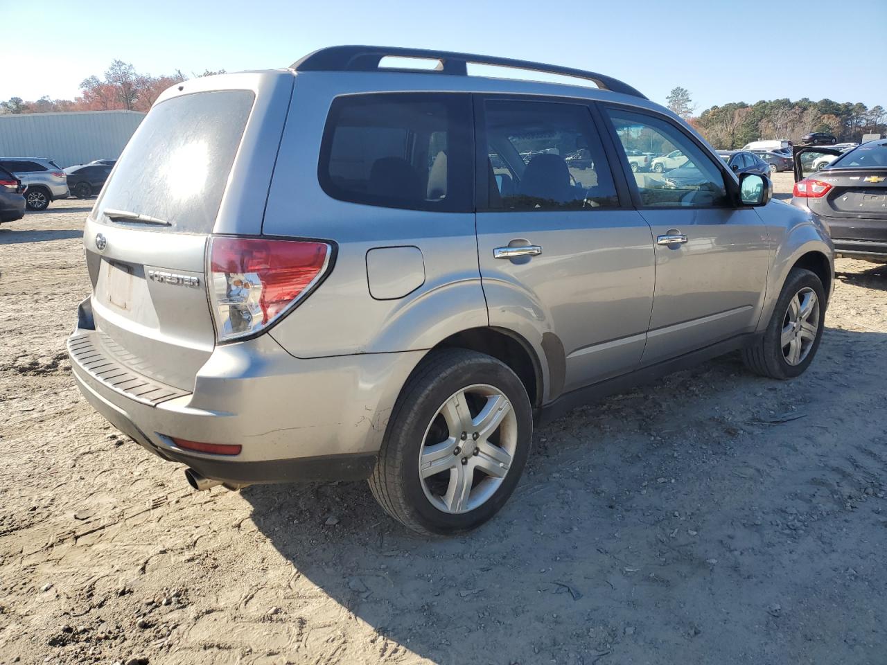 2010 Subaru Forester VIN JF2SH6DC2AH777406 Copart auction photo, normal wear damage thumbnail 3