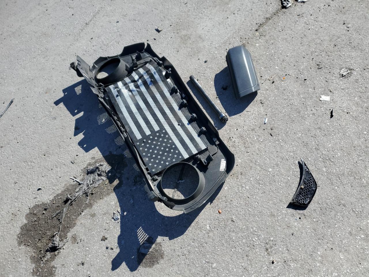 2020 Jeep Wrangler VIN 1C4GJXAN4LW350067 Copart auction photo, front end / side damage thumbnail 14