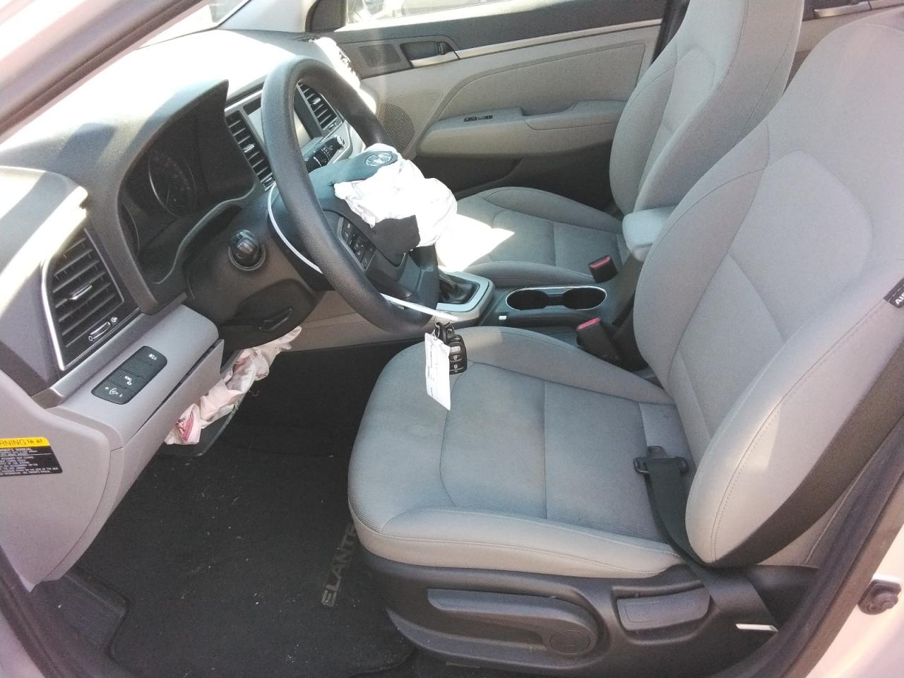 2018 Hyundai Elantra VIN 5NPD84LFXJH369938 Copart auction photo, front end damage thumbnail 7