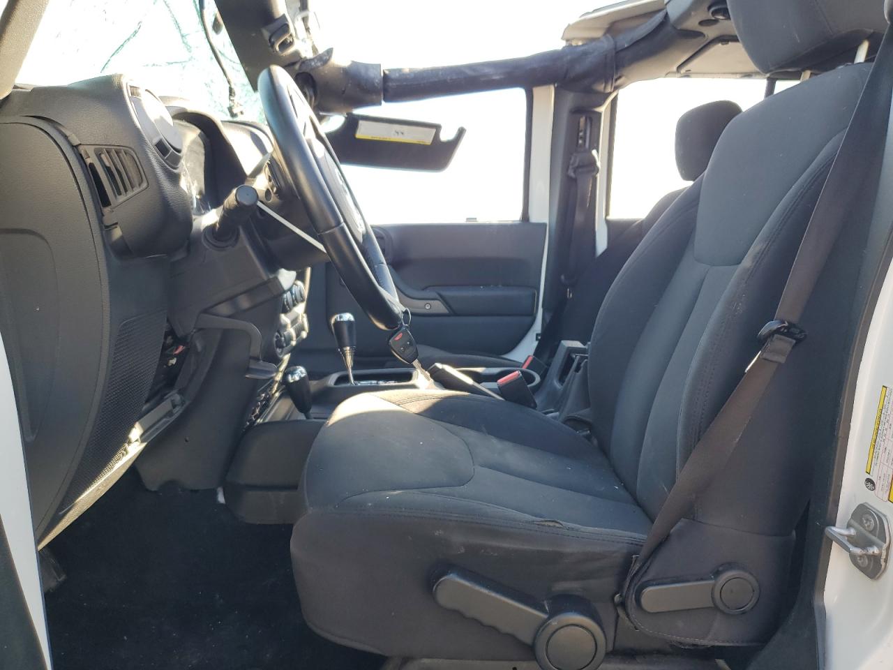 2017 Jeep Wrangler VIN 1C4BJWDG1HL521755 Copart auction photo, rollover damage thumbnail 7