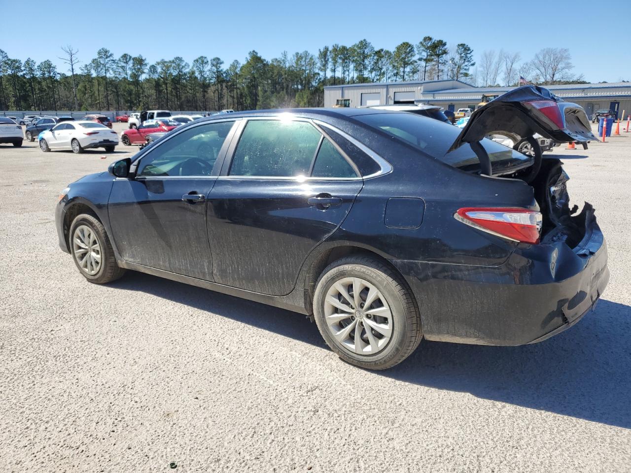 2017 Toyota Camry VIN 4T1BF1FK4HU394432 Copart auction photo, rear end damage thumbnail 2