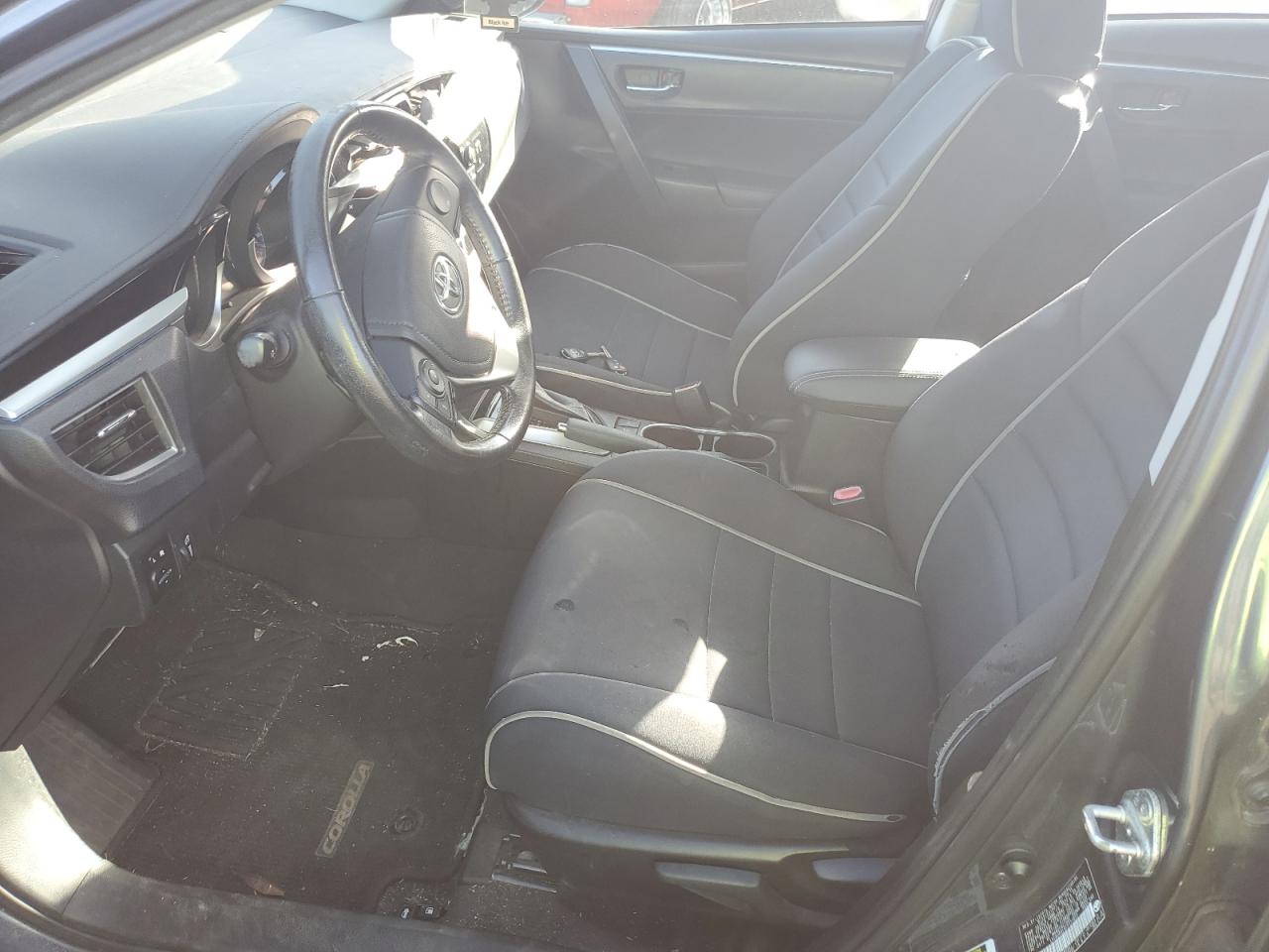 2015 Toyota Corolla VIN 5YFBURHE6FP322822 Copart auction photo, front end damage thumbnail 7