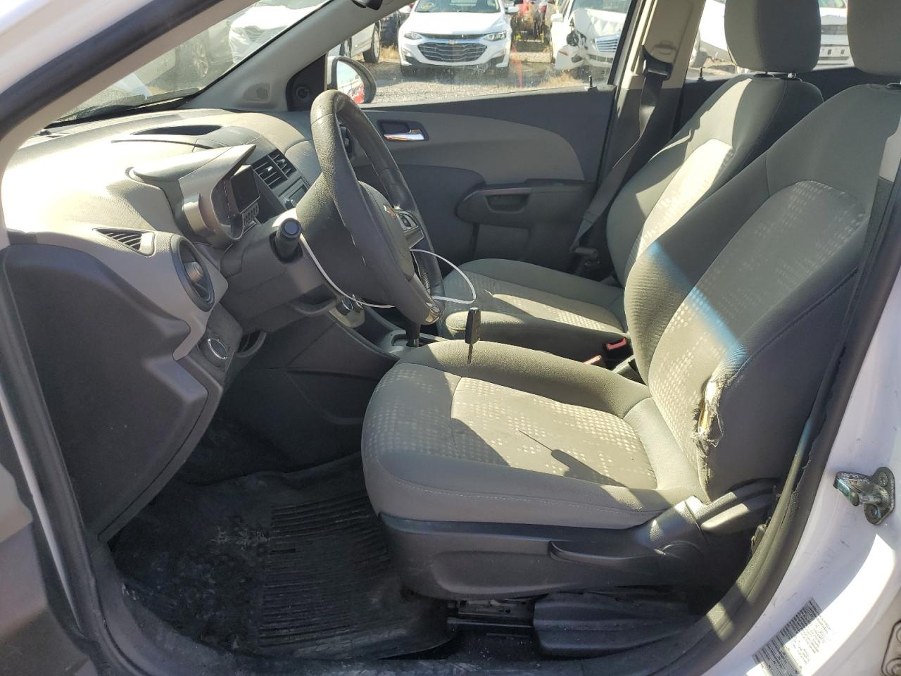 2014 Chevrolet Sonic VIN 1G1JA6SH9E4115809 Copart auction photo, all over / undercarriage damage thumbnail 7