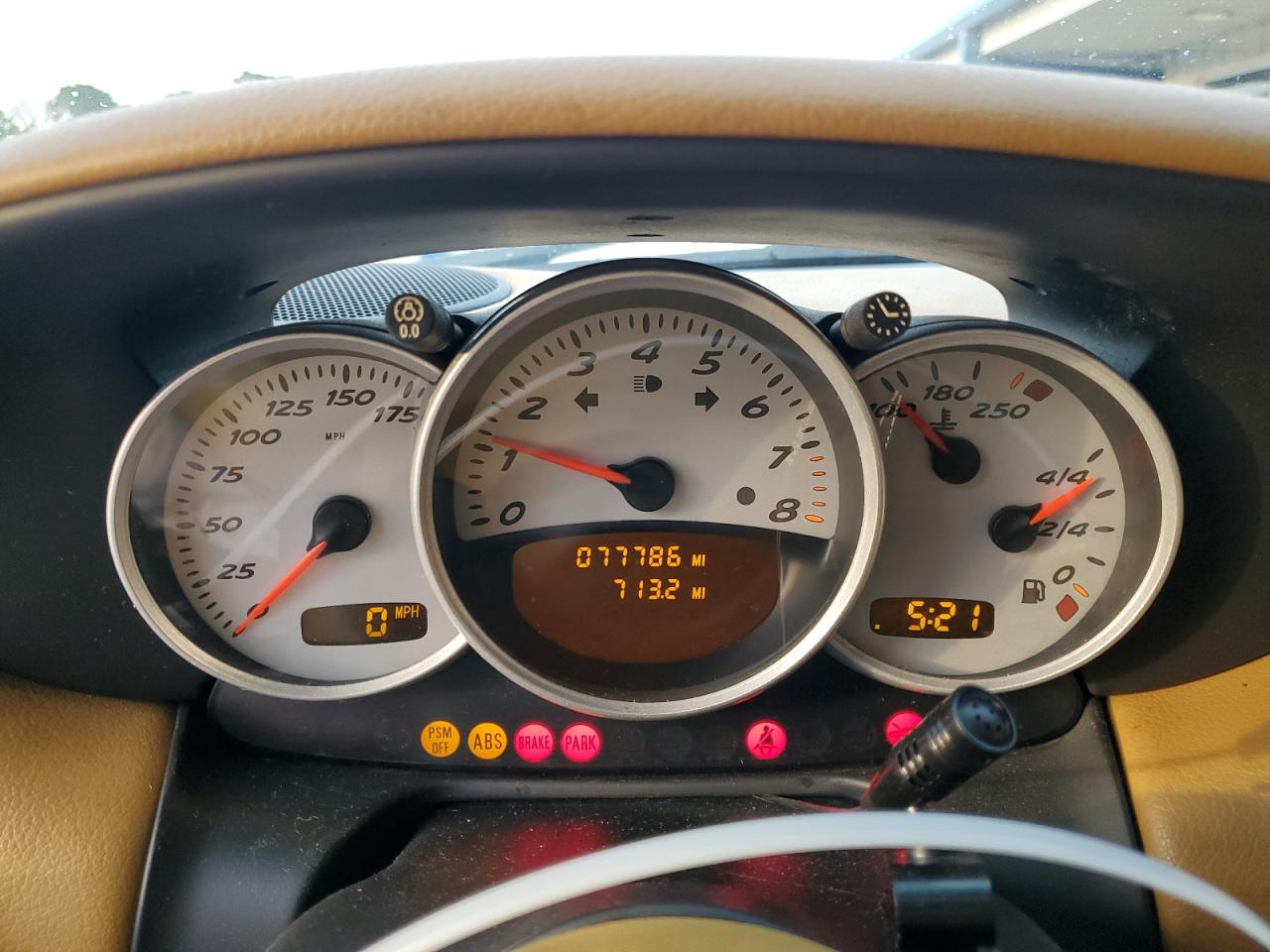 2004 Porsche Boxster VIN WP0CB29894U660452 Copart auction photo, front end / minor dent/scratches damage thumbnail 9