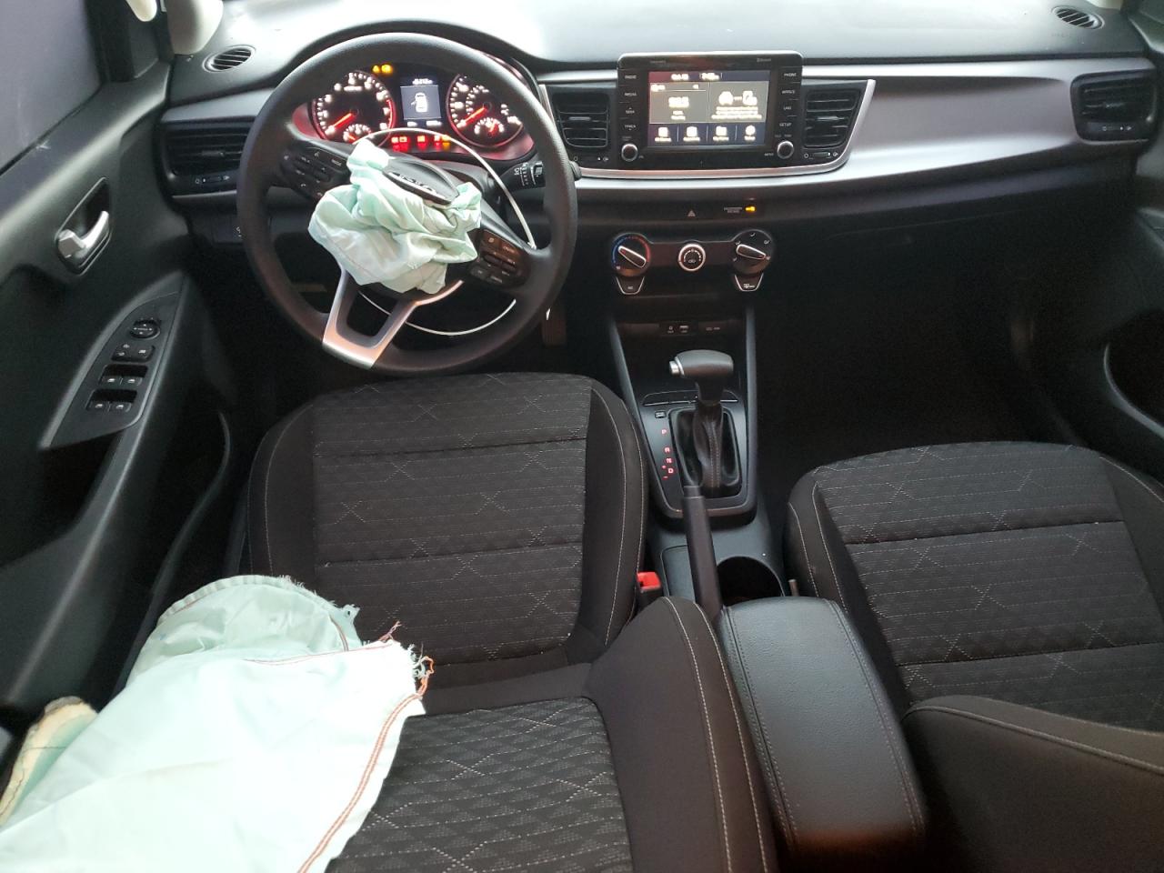 2020 KIA Rio VIN 3KPA25AD3LE352045 Copart auction photo, front end damage thumbnail 8