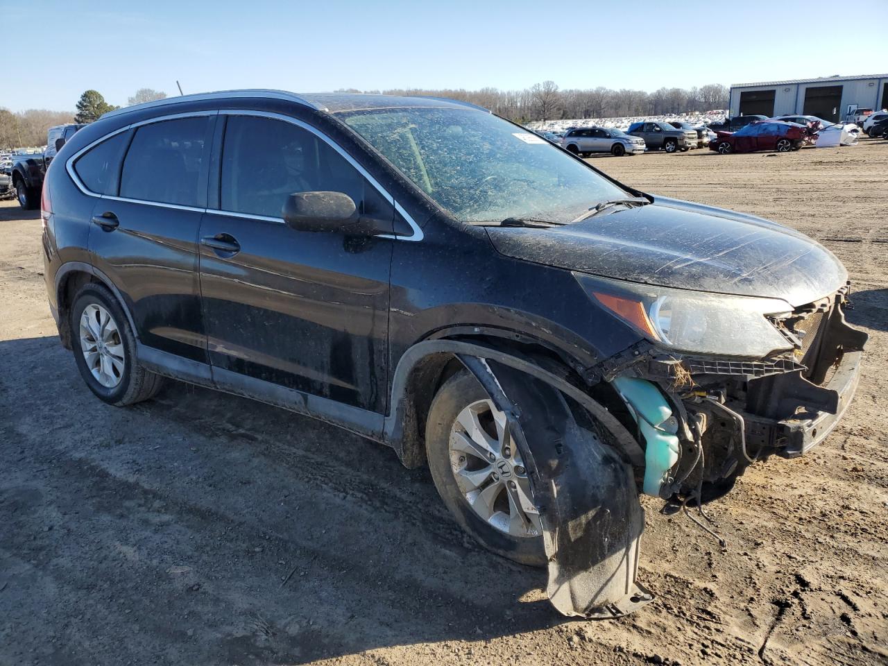 2012 Honda CR-V VIN JHLRM3H70CC009091 Copart auction photo, front end / minor dent/scratches damage thumbnail 4