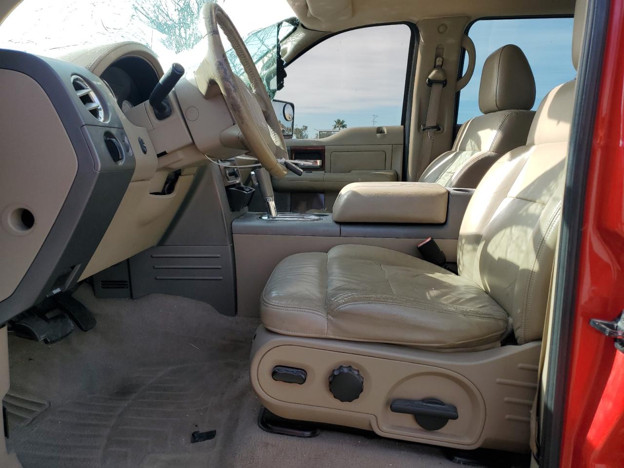 2005 Ford F-150 VIN 1FTPW12505FA28669 Copart auction photo, top/roof damage thumbnail 7