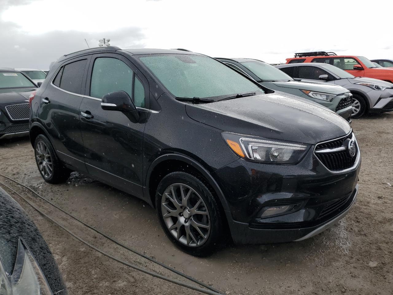 2019 Buick Encore VIN KL4CJ2SB3KB834513 Copart auction photo, vandalism damage thumbnail 4
