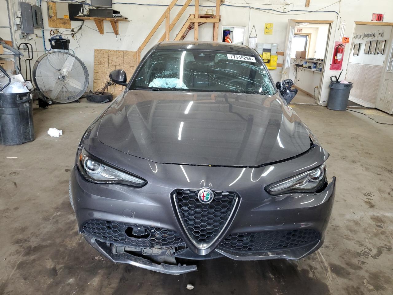 2022 Alfa Romeo Giulia VIN ZARFANBN2N7662163 Copart auction photo, all over damage thumbnail 5