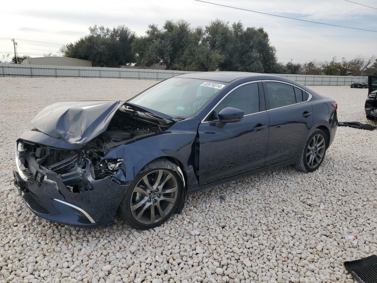 2017 Mazda 6 VIN JM1GL1X56H1127399
