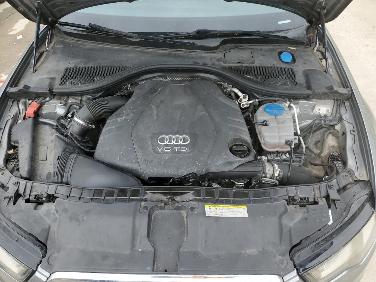2014 Audi A6 VIN WAUFMAFC7EN082452 Copart auction photo, top/roof damage thumbnail 11