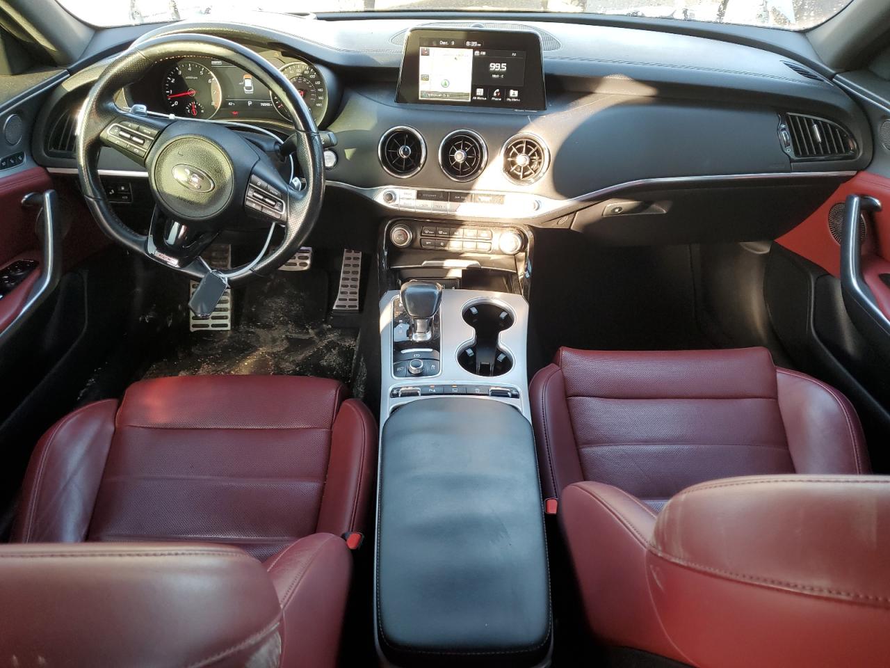 2019 KIA Stinger VIN KNAE55LC8K6064018 Copart auction photo, side damage thumbnail 8