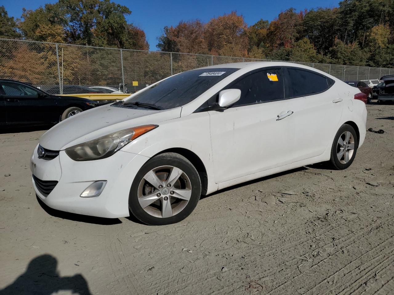 2013 Hyundai Elantra VIN 5NPDH4AE4DH344855