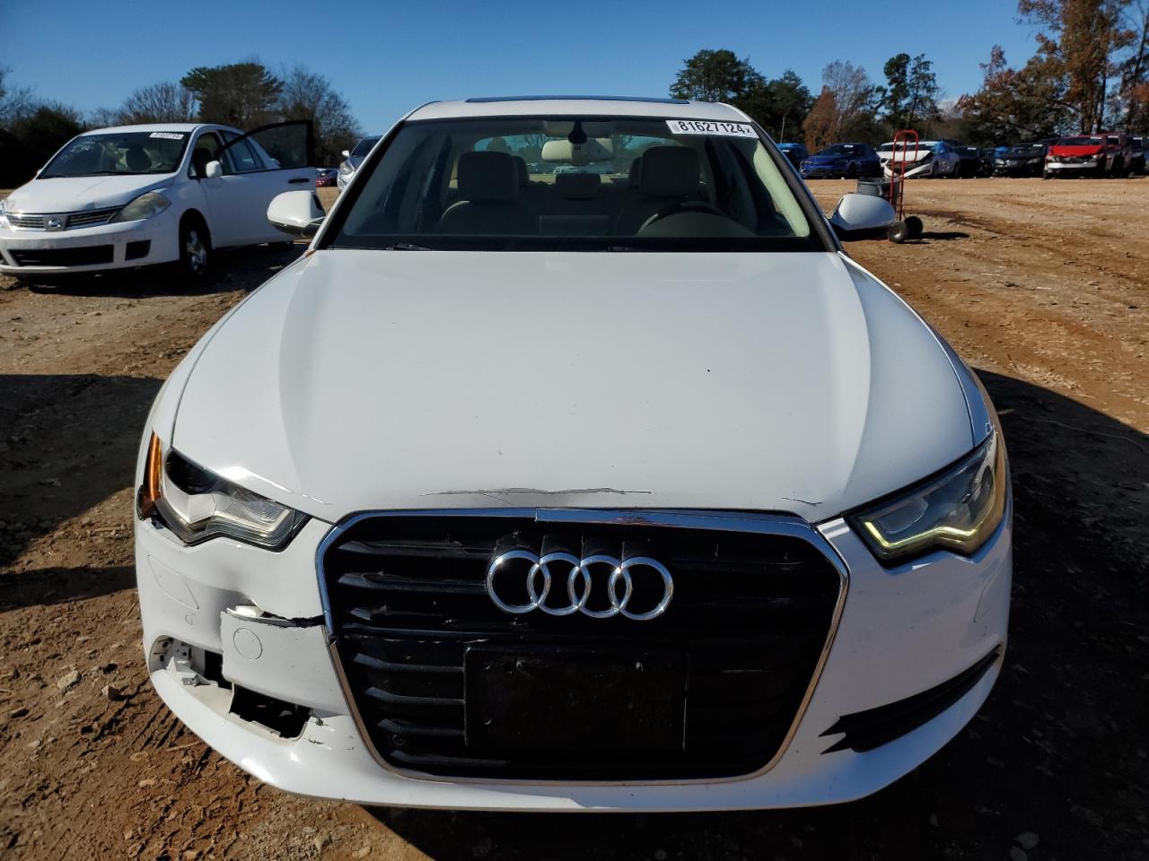 2014 Audi A6 VIN WAUDFAFC2EN036206 Copart auction photo, front end damage thumbnail 5
