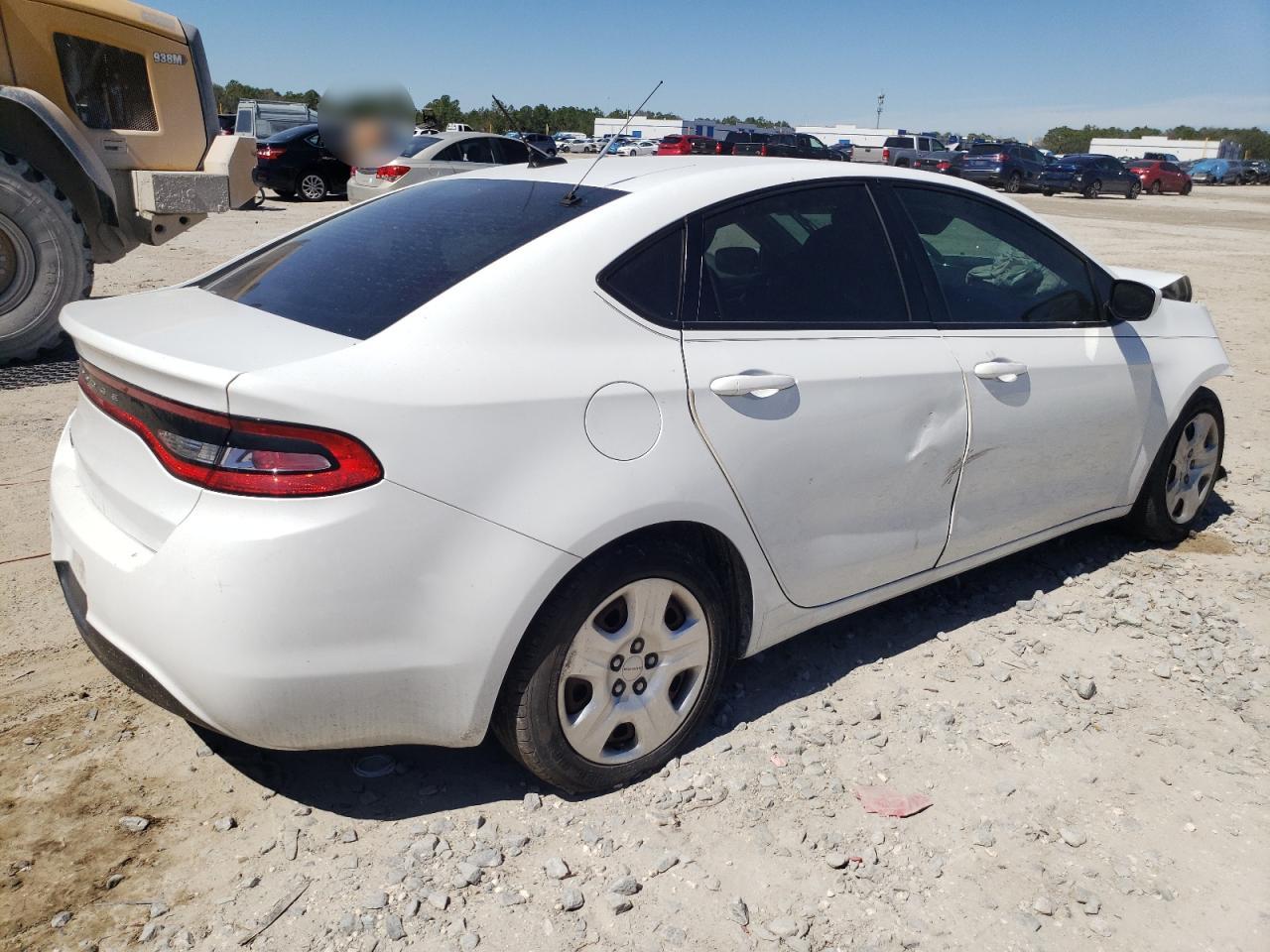 2015 Dodge Dart VIN 1C3CDFAA7FD415009 Copart auction photo, front end / side damage thumbnail 3