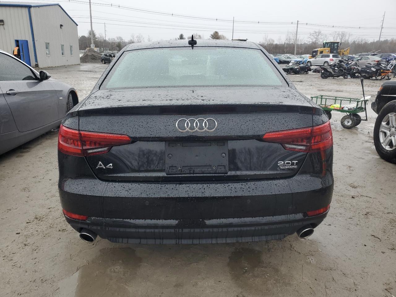 2017 Audi A4 VIN WAUANAF46HN008282 Copart auction photo, front end damage thumbnail 6