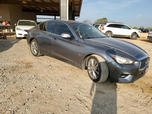 2018 Infiniti Q50 VIN JN1EV7AP6JM359779 Copart auction photo, front end damage thumbnail 4