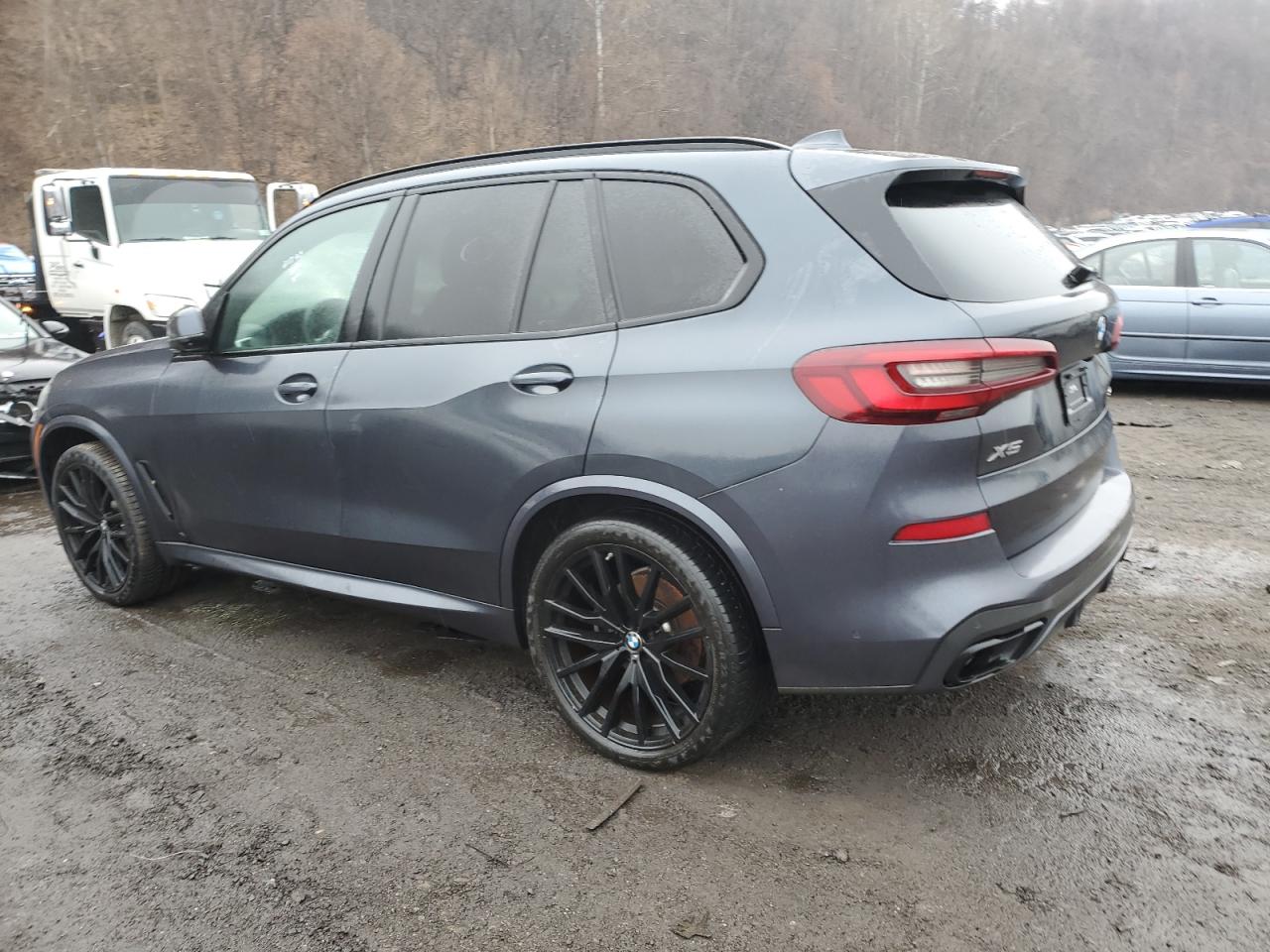 2022 BMW X5 VIN 5UXCR4C05N9K30124 Copart auction photo, missing/altered vin / minor dent/scratches damage thumbnail 2